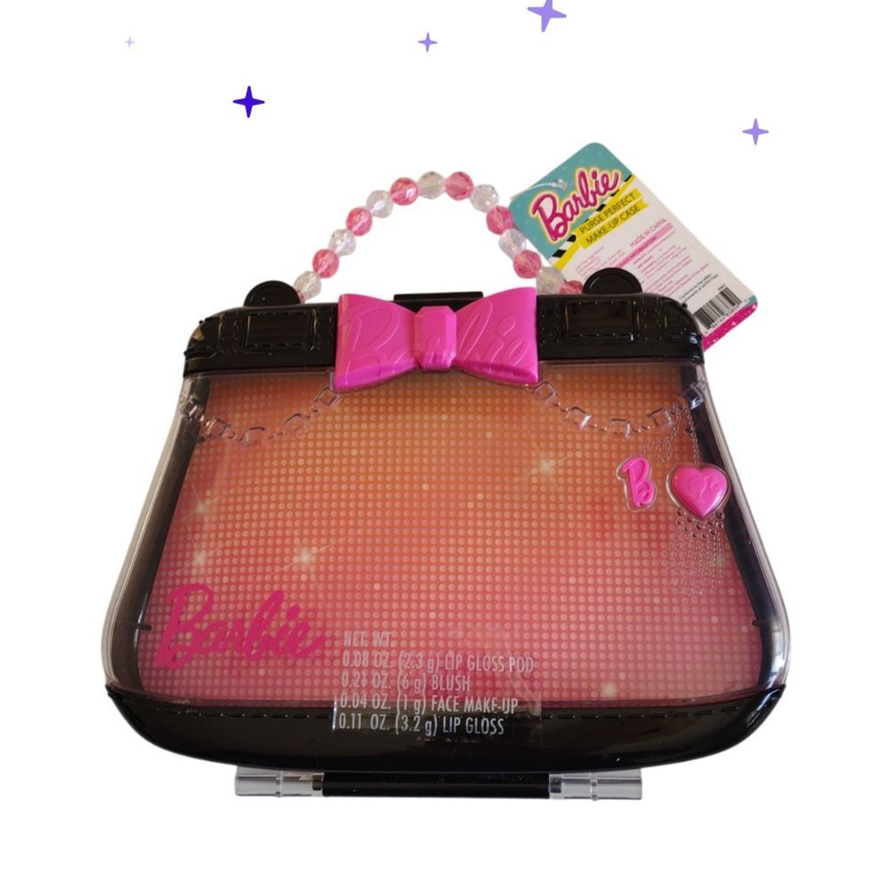 Barbie Purse Perfect‎ Make Up Case Purse Needed Handle No Make Up Included